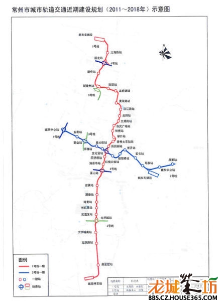 再上地铁二号线的线路图