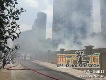 【突发】望江南工地又突发大火,燃烧近一个小