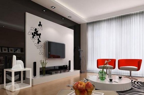 家庭装修电视墙 十款风情设计让空间与众不同