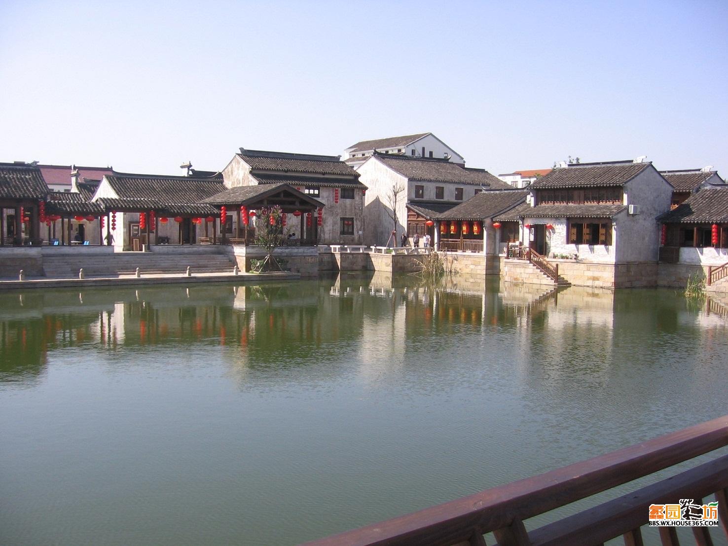 今天去了荡口古镇图片