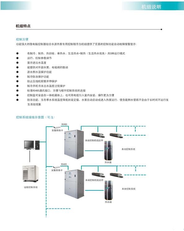 供应美意地源热泵三位一体机